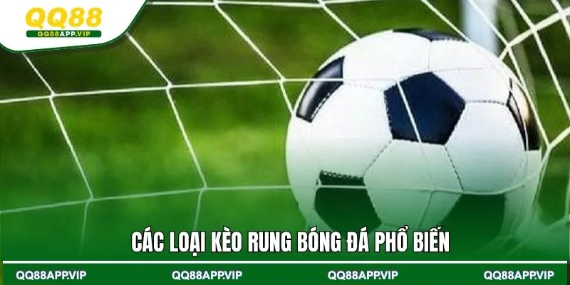 Các loại kèo rung bóng đá phổ biến hiện nay